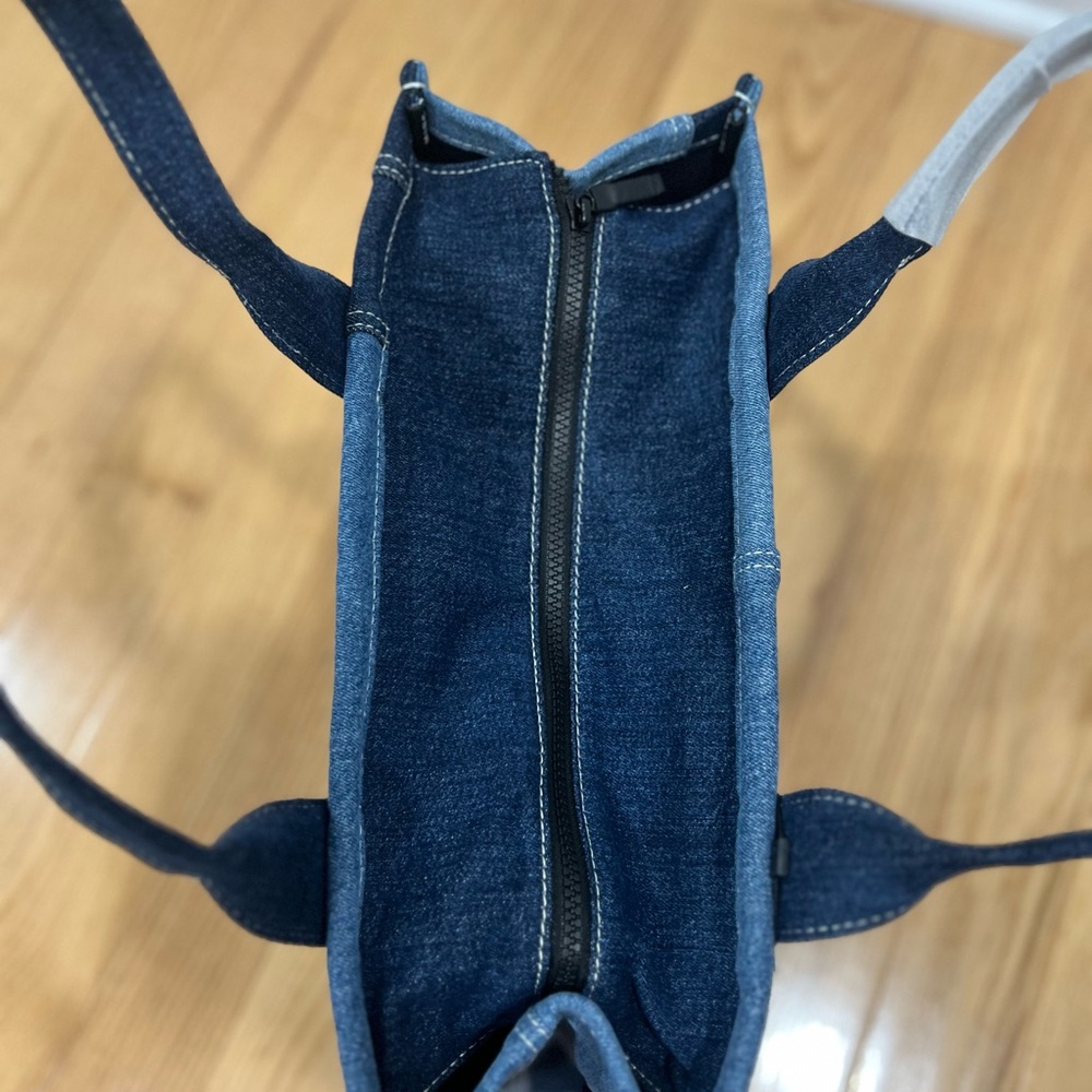 Marc Jacobs large denim tote bag - Picture 4 of 8